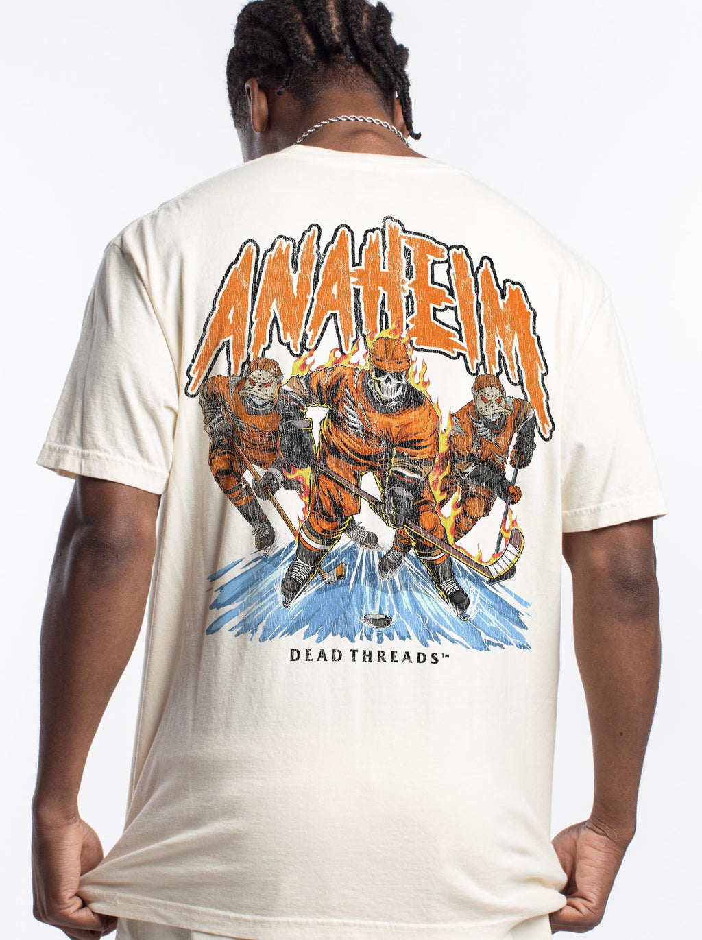 ANAHEIM HOCKEY - “3 SKULL” PREMIUM T-SHIRT product image 13