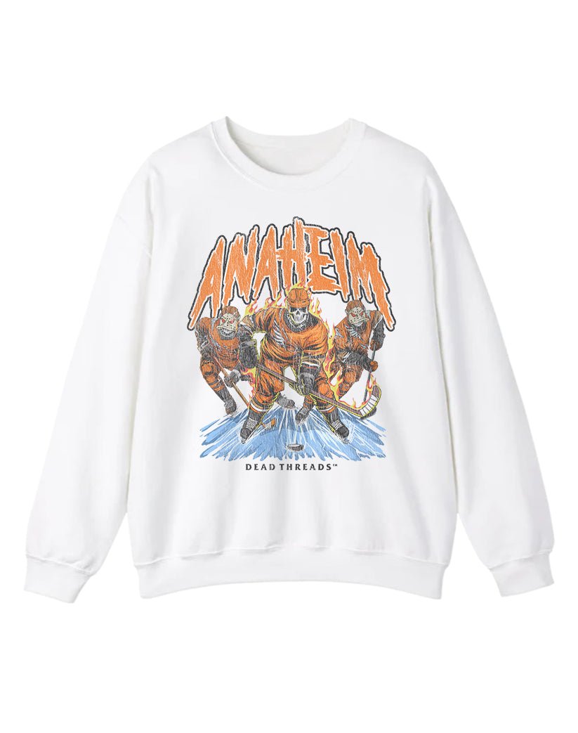 ANAHEIM HOCKEY CREWNECK SWEATSHIRT product image 3