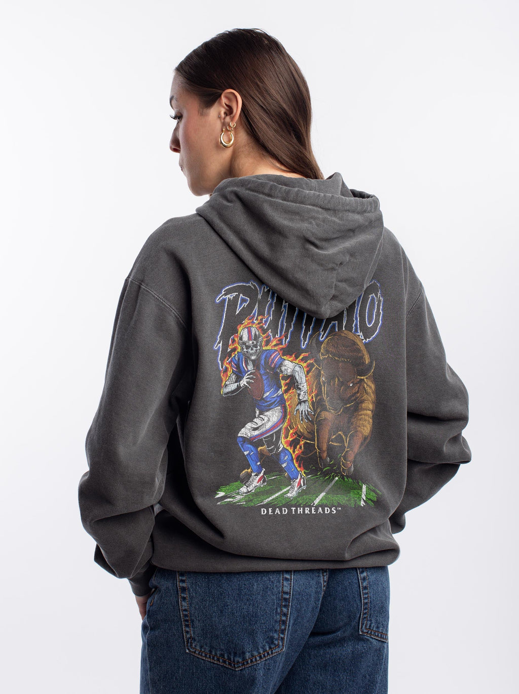 BUFFALO FOOTBALL v2 - “DT ESSENTIAL" HOODIE product image 8