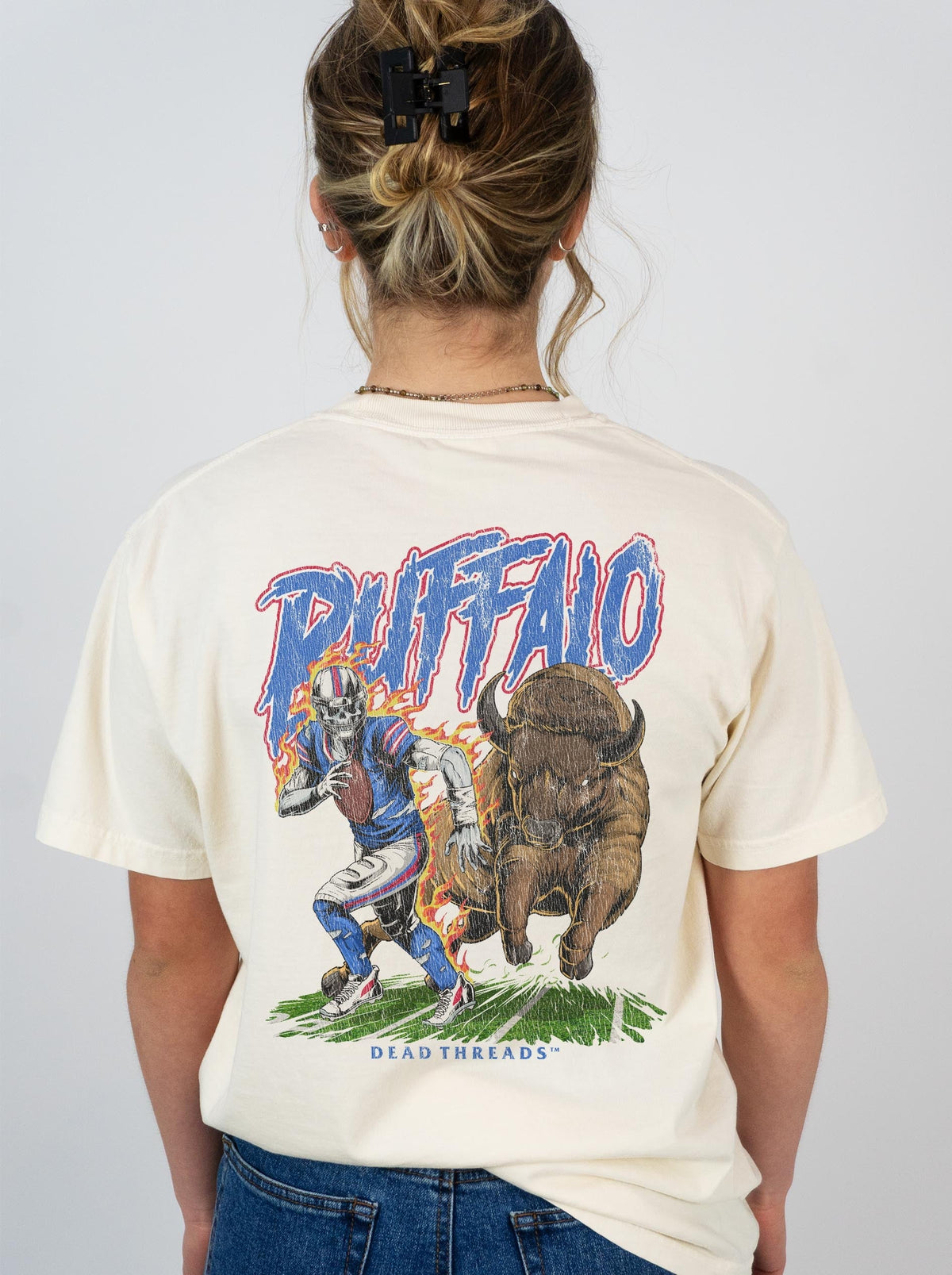 BUFFALO FOOTBALL v2 - “DT ESSENTIAL" PREMIUM T-SHIRT product image 3