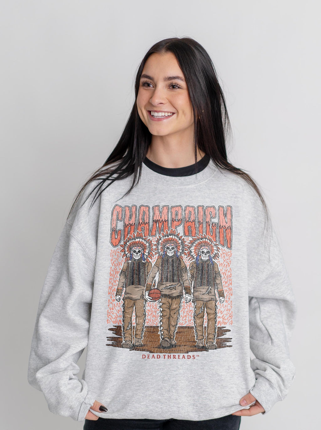 CHAMPAIGN BASKETBALL CREWNECK SWEATSHIRT product image 8