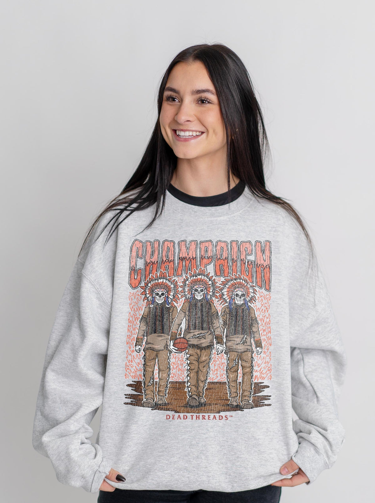 CHAMPAIGN BASKETBALL CREWNECK SWEATSHIRT product image 8