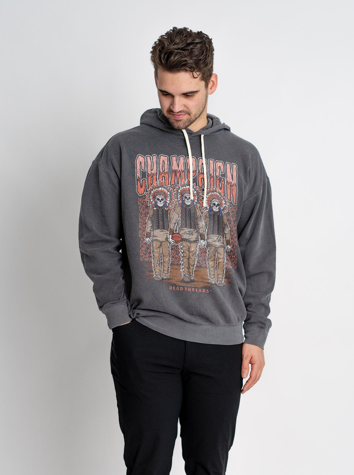 CHAMPAIGN BASKETBALL - LIGHTWEIGHT HOODIE product image 2