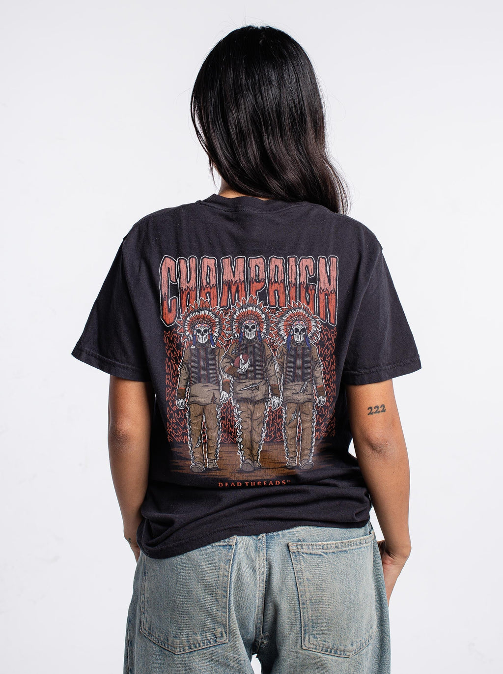 CHAMPAIGN FOOTBALL - “3 SKULL” PREMIUM T-SHIRT product image 6